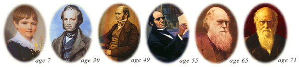 Charles Darwin 7 to 40